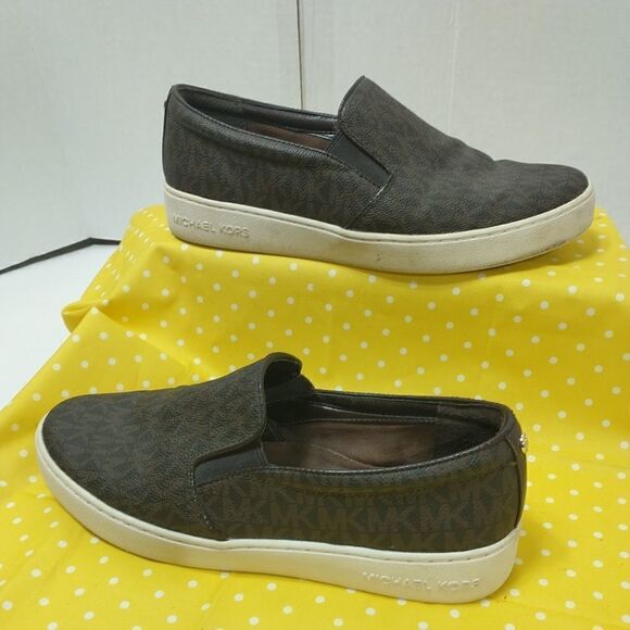 Michael Kors Keaton slip on sneakers Woman's SZ 8.5m - Picture 3 of 9
